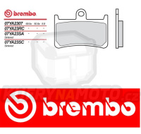 Brzdové destičky Brembo YAMAHA FZ6 S2 ABS 600 r.v. Od 07 -  směs RC Přední