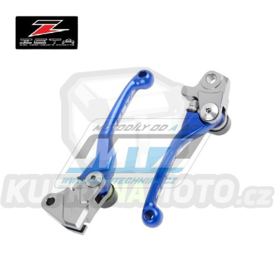 Sada výklopných páček ZETA PIVOT - ZETA ZE44-3112 - Yamaha WRF250 / 17-23 + WRF450 / 16-23 + YZF250X / 15-19 + YZF450X / 16-18 - modré