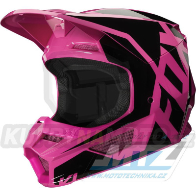 Přilba FOX V1 Prix Helmet MX20 - růžová (velikost L)