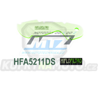 Filtr vzduchový HFA5211DS (HifloFiltro) - Gilera 125 Typhoon X + Piaggio 80 SKR City 2T + 125 Skipper 2T + 150 Skipper 2T