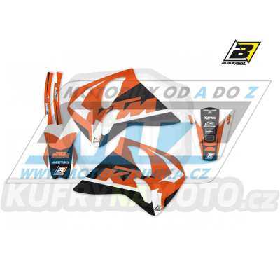 Polepy na motocykl (sada polepů Dream) KTM 4STROKE LC4 / 96-99 - typ polepů Dream4