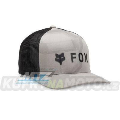 Čepice/Kšiltovka FOX Absolute Flexfit - ocelově šedá (velikost S/M)