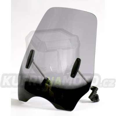 Moto plexi MRA Kymco Zing II 125 všechny r.v. typ Highwayshield HI kouřové