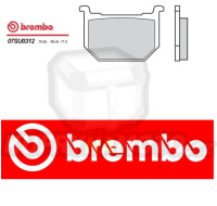 Brzdové destičky Brembo SUZUKI GS EX, LX, X 750 r.v. Od 81 -  směs Originál Přední