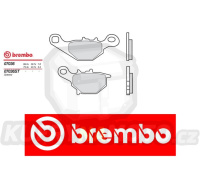 Brzdové destičky Brembo SUZUKI DR Z 125 r.v. Od 03 -  směs S T Přední