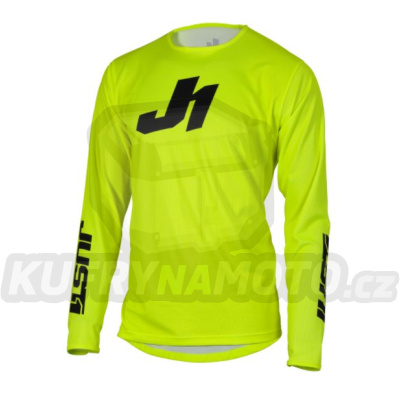 Dětský dres JUST1 J-ESSENTIAL fluo žlutý