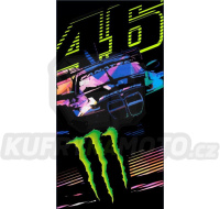 Nákrčník VR46 DUAL MONSTER černý 496104