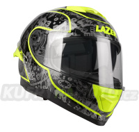 přilba Rafale SR $13 original, LAZER (černá/žlutá fluo)