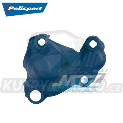 Kryt víka vodní pumpy - Husqvarna FC250+FC350 / 16-22 + FE250+FE350+FX250+FX350 / 17-23 + GasGas MCF+ECF / 21-23 + KTM SXF+EXCF - (barva modrá)