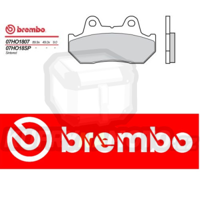 Brzdové destičky Brembo HONDA NS R 400 r.v. Od 85 - 86 směs Originál Přední