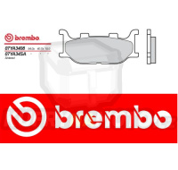 Brzdové destičky Brembo YAMAHA XV VIRAGO 125 r.v. Od 97 -  směs Originál Přední