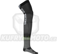 Ponožky dlouhé Knee Brace, FLY RACING - USA (černá/bílá, vel. S/M)