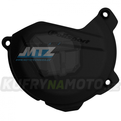 Kryt spojkového víka KTM 250SXF / 13-15 + 350SXF / 11-15 + 250EXCF / 14-16 + 350SXF / 11-15 + 350EXCF / 12-16 + 350 Freeride / 12-17 + Husqvarna FC250+FC350+FE250+FE350 + Husaberg FE250+FE350 - barva černá