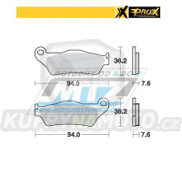 Destičky brzdové DP617 - PROX 37.102202