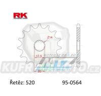 Kolečko řetězové (pastorek) 0564-13zubů RK - Yamaha YZ125 / 87-04 + XVS125 Dragstar + DT200R+WR125+WR200 + Gas-Gas EC125