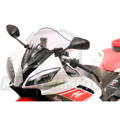 Moto plexi MRA Yamaha YZF R 6 600 2008 - 2016 typ racing R červené