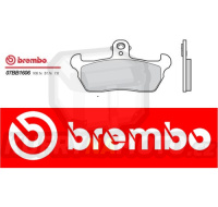 Brzdové destičky Brembo MOTO MORINI EXCALIBUR 501 r.v. Od 90 -  směs Originál Přední