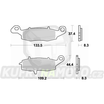 BRAKING desky 787CM55