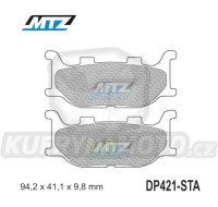 Destičky brzdové DP421-STA - směs Standard