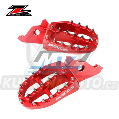 Stupačky ZETA Racing Alu - ZETA ZE93-1022 - Honda CR125+CR250 / 02-07 + CRF150R / 07-25 + CRF250R+CRF450R / 02-25 + CRF250RX+CRF450RX+CRF250X+CRF450X + CRF250L+CRF300L + CRF250Rally + CRF450L