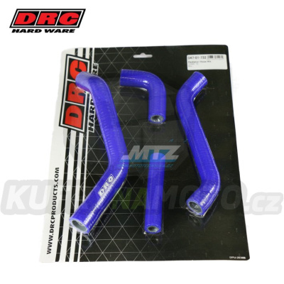 Hadice chladiče DRC RADIATOR HOSE KIT - DRC D47-01-732 - Yamaha YZF450 / 18-22 - modré (sada 4ks)