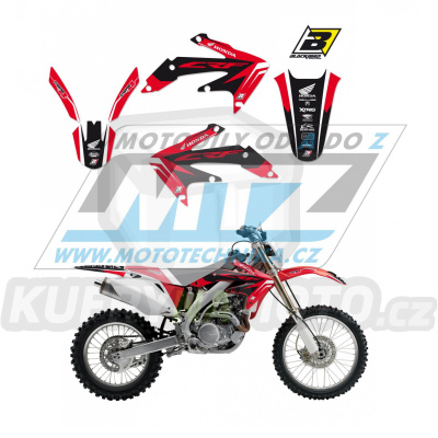 Polepy na motocykl (sada polepů Dream) Honda CRF450X / 04-16 - typ polepů Dream4