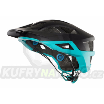 LEATT přilba cyklistická MODEL DBX 2.0 GRANITE/TEAL barva černá/modrá velikost L 51-55cm