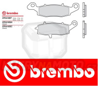 Brzdové destičky Brembo KAWASAKI VN DRIFTER 800 r.v. Od 99 - 02 Originál směs Zadní