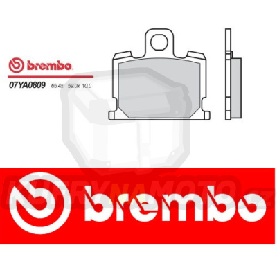 Brzdové destičky Brembo YAMAHA XJ SECA 750 r.v. Od 81 -  směs Originál Přední