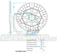 Kotouč brzdový plovovoucí nerezový (310/94/6D) kulatý desing - Honda CBR600RR / 03-17+CB1000R / 08-17+CBR1000RR Fireblade / 04-05+CB1300 Superfour / 03-08