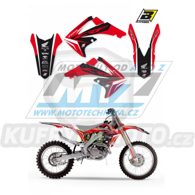 Polepy na motocykl (sada polepů Dream) Honda CRF250R / 10-13 + CRF450R / 09-12 - typ polepů Dream4