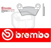 Brzdové destičky Brembo POLARIS Ranger XP ostatní r.v. Od 06 -  SD směs Zadní