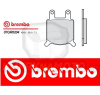 Brzdové destičky Brembo MOTO MORINI TT 350 r.v. Od 80 -  směs Originál Přední