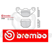 Brzdové destičky Brembo TGB 303 R 125 r.v. Od 99 -  směs Originál Přední