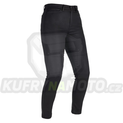 ZKRÁCENÉ kalhoty ORIGINAL APPROVED WAXED JEGGINGS AA, OXFORD, dámské (černé)