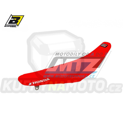 Potah sedla Honda CRF250R / 14-17 + CRF450R / 13-16 - barva červená - typ potahu Replica MTX Multitraction