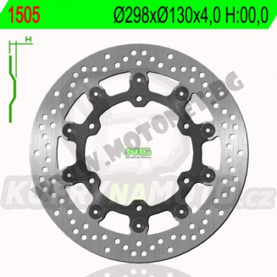 Brzdový kotouč moto NG 1505