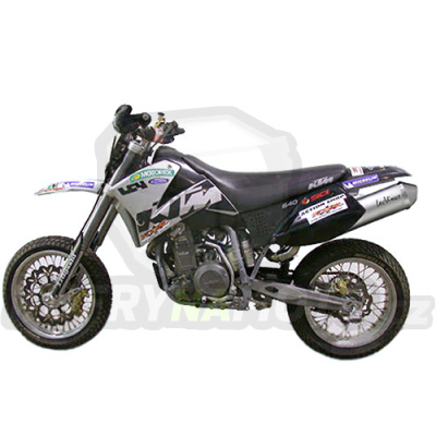 Výfuk Leo Vince KTM LC4 640 SM/ENDURO 2003 - 2004 X3 LVKN509-3940E