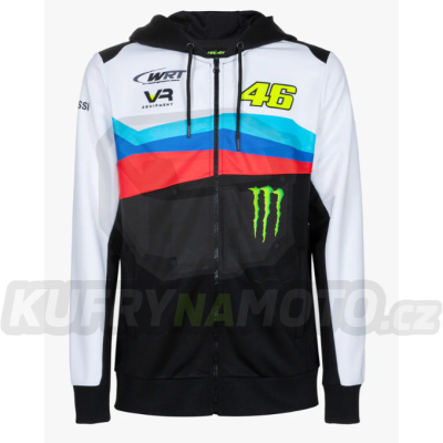 Mikina VR46 WRT černo/bílá 496503