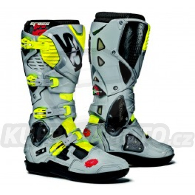 Boty Sidi CROSSFIRE 3 SRS  black/ash/yellow fluo