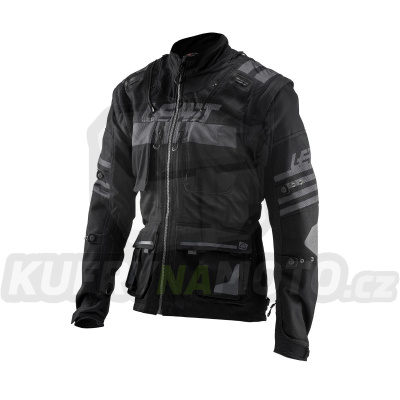 LEATT bunda GPX 5.5 ENDURO JACKET black barva černá velikost XXXL