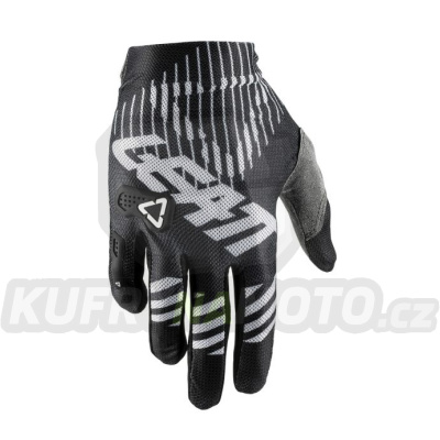 LEATT rukavice CROSS MODEL GPX 2.5 X-FLOW black barva černá/bílá velikost S
