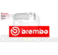 Brzdové destičky Brembo HONDA STX PAN EUROPEAN 1300 r.v. Od 02 -  Originál směs Zadní