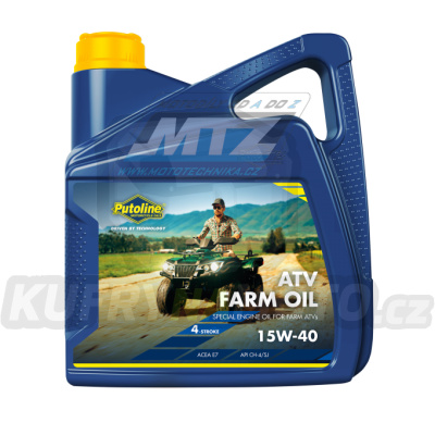 Olej motorový Putoline ATV FarmerOil 15W40 (4L)