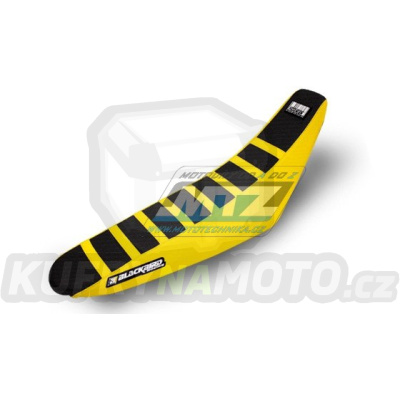 Potah sedla Suzuki RMZ450 / 08-17 - barva černo-žlutá - typ potahu ZEBRA