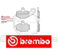 Brzdové destičky Brembo KAWASAKI Z 750 S (left caliper) 750 r.v. Od 04 -  Originál směs Zadní