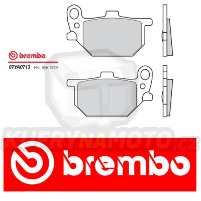 Brzdové destičky Brembo YAMAHA XS SG, SH, LG, LH (left caliper) 850 r.v. Od 81 -  směs Originál Přední