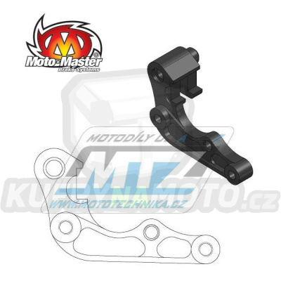 Adaptér brzdového kotouče pro průměr 260mm Oversize Adapter - Honda CR125+CR250+CR500 / 95-03 + CRF450R / 02-03