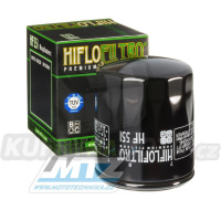 Filtr olejový HF551 (HifloFiltro) - Moto Guzzi 850 + 1000 Daytona + 1000 V10 Centauro + 1100 California + 1100 Stone + 1100 V11 Le Mans + 1100 V11 Scura + 1200 Griso 8V + 1200 Norge + 1200 Stelvio