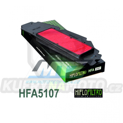 Filtr vzduchový HFA5107 (HifloFiltro) - SYM 250 Joymax GTS IE + 300 Joymax EVO IE + 300 Joymax I